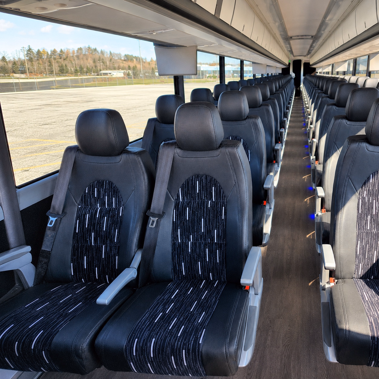 bwi charter bus rentals airport transfers from frederick