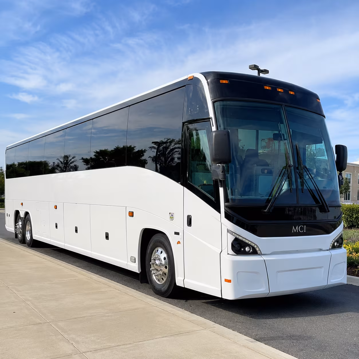 fort detrick and federal campus shuttle buses in frederick