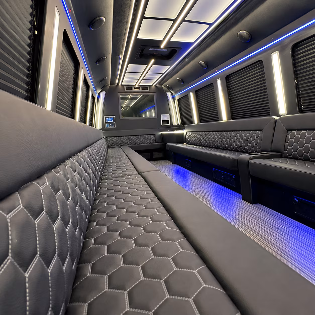 frederick party bus rentals inside