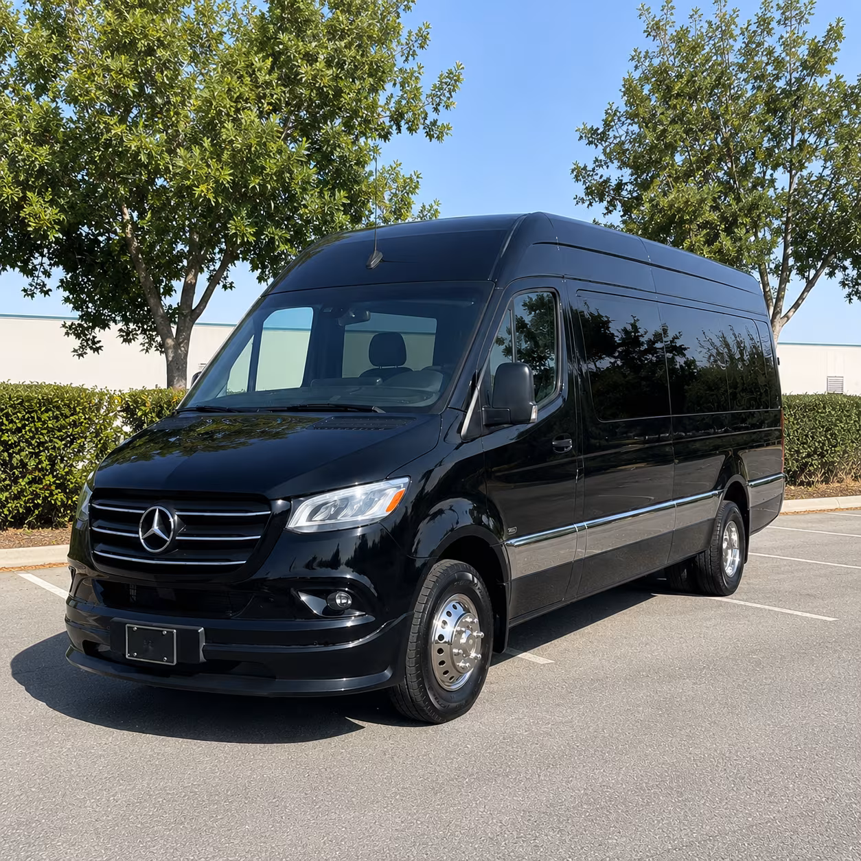 frederick wedding transportation