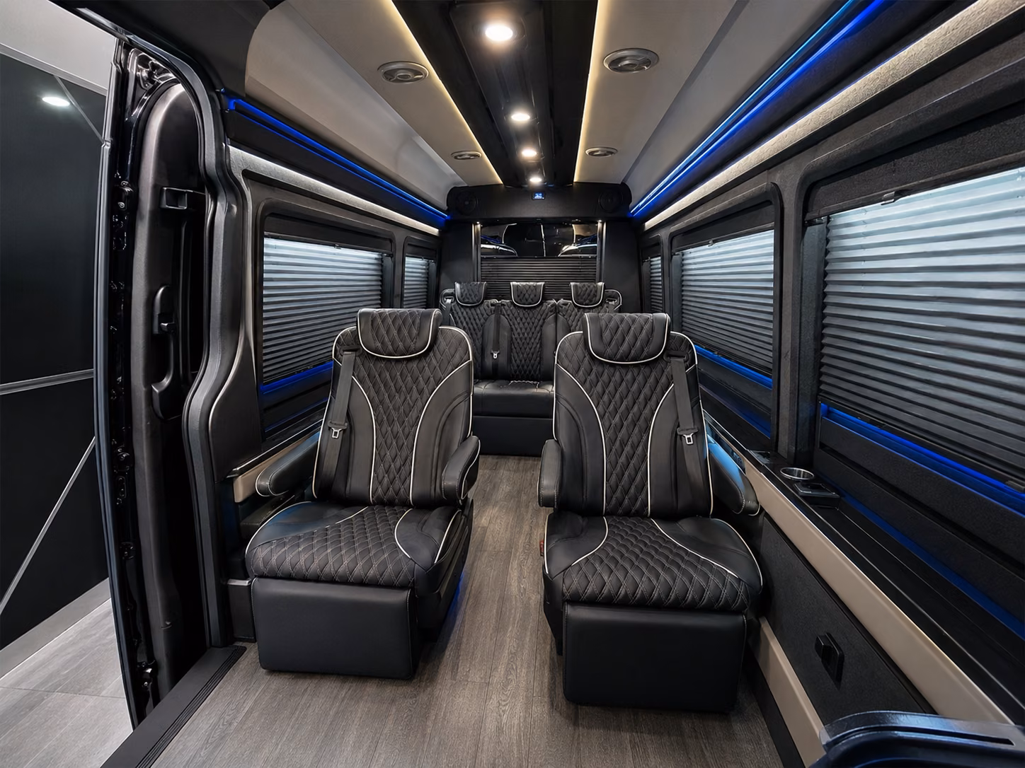 multi stop hotel venue airport shuttle buses in frederick county